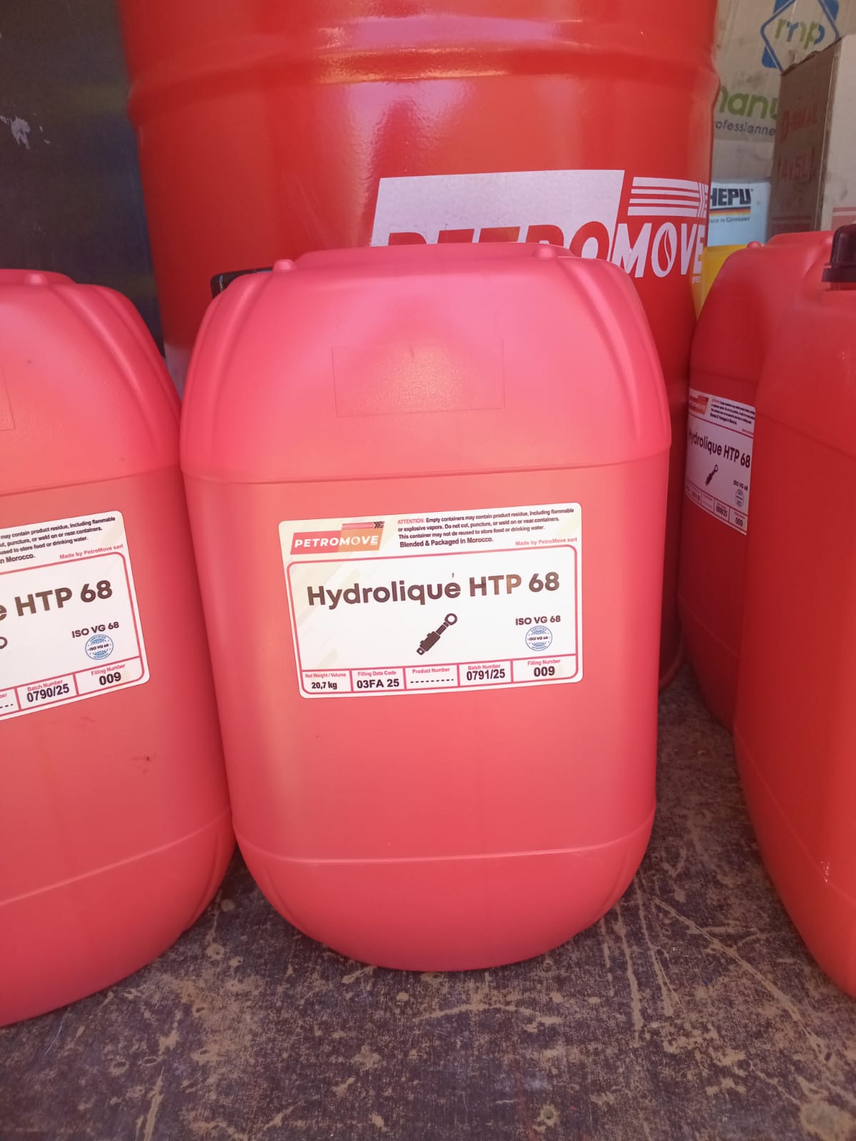Petromove HTP 68 — bidon