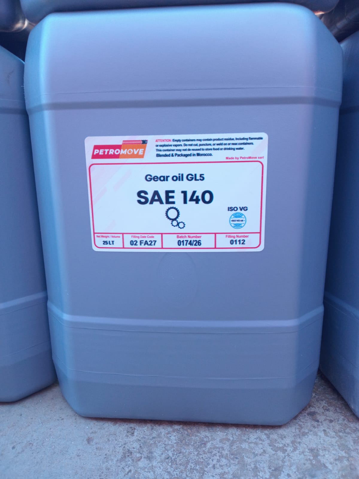 Gear Oil GL5 SAE 140